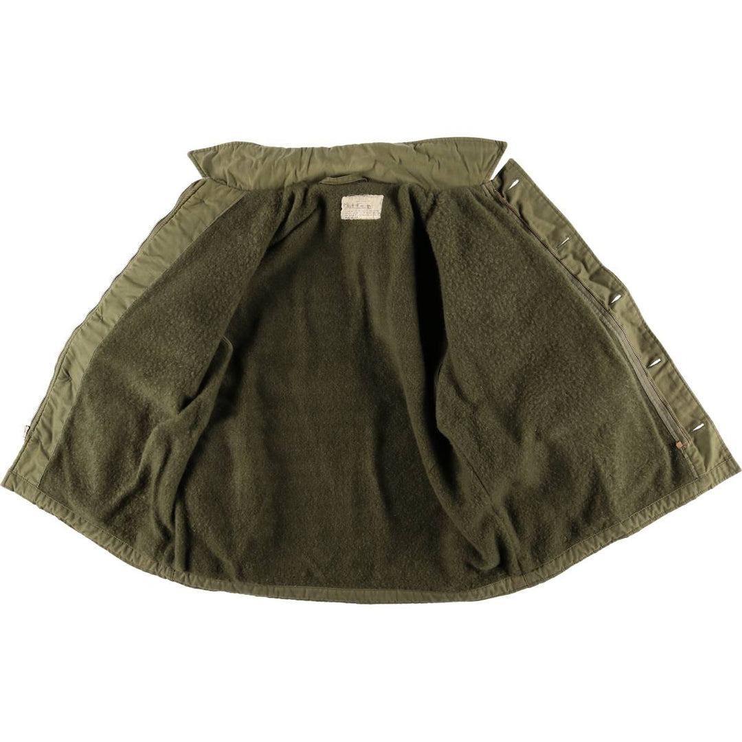 1970'S US Navy A-2 Military Deck Jacket, Made in USA, Large (1942-1944), Men's Size L, Vintage unclear Khaki type Vintage Second Hand