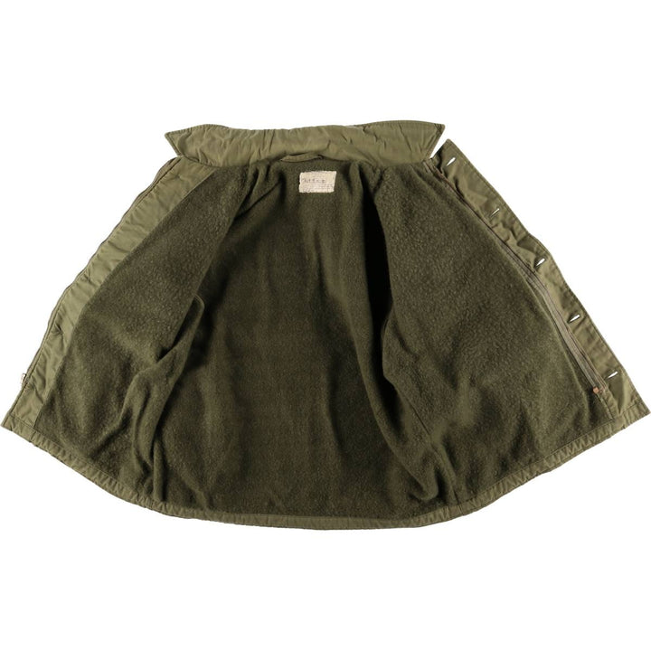 1970'S US Navy A-2 Military Deck Jacket, Made in USA, Large (1942-1944), Men's Size L, Vintage unclear Khaki type Vintage Second Hand