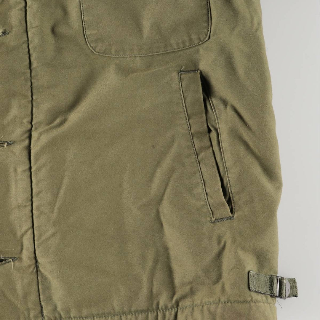 1970'S US Navy A-2 Military Deck Jacket, Made in USA, Large (1942-1944), Men's Size L, Vintage unclear Khaki type Vintage Second Hand
