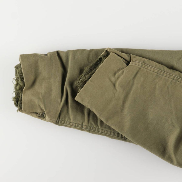 1970'S US Navy A-2 Military Deck Jacket, Made in USA, Large (1942-1944), Men's Size L, Vintage unclear Khaki type Vintage Second Hand