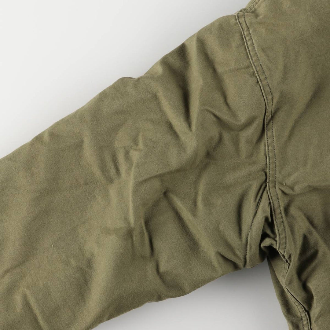 1970'S US Navy A-2 Military Deck Jacket, Made in USA, Large (1942-1944), Men's Size L, Vintage unclear Khaki type Vintage Second Hand