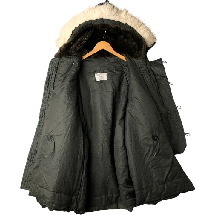 1980'S US Military N-3B Flight Jacket, Made in USA, X-LARGE, Men's XL, Vintage cotton Khaki type Vintage Second Hand