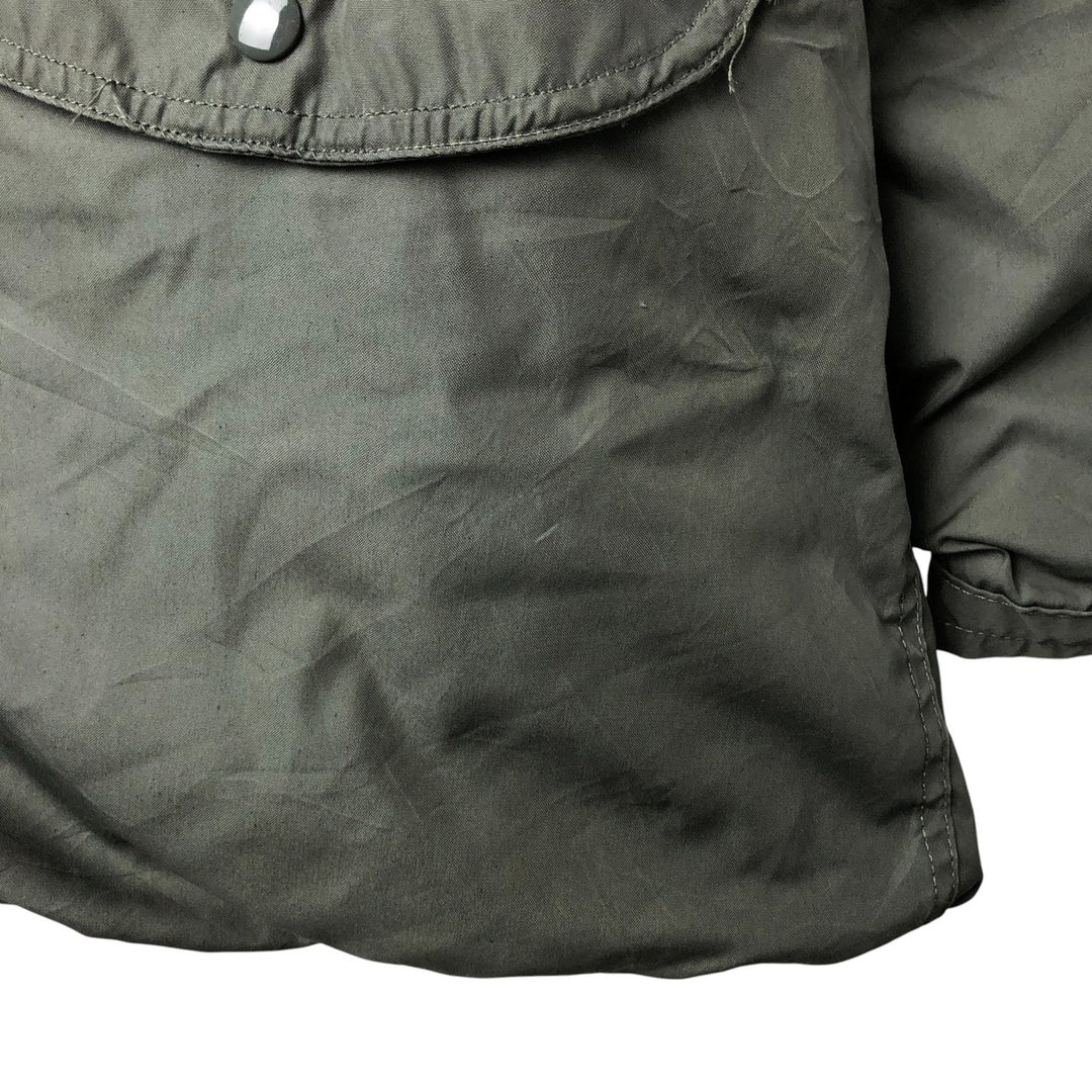 1980'S US Military N-3B Flight Jacket, Made in USA, X-LARGE, Men's XL, Vintage cotton Khaki type Vintage Second Hand