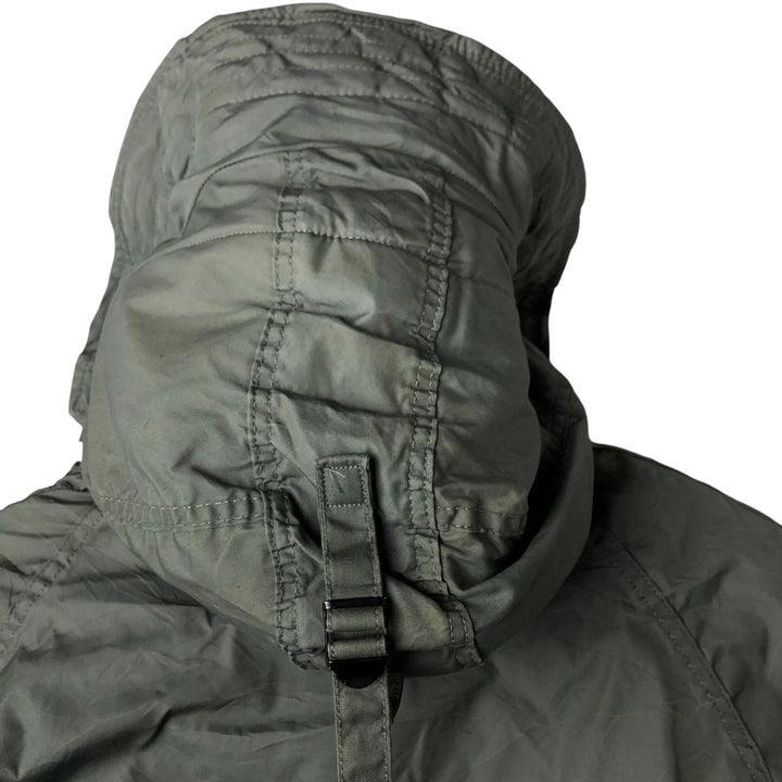 1980'S US Military N-3B Flight Jacket, Made in USA, X-LARGE, Men's XL, Vintage cotton Khaki type Vintage Second Hand