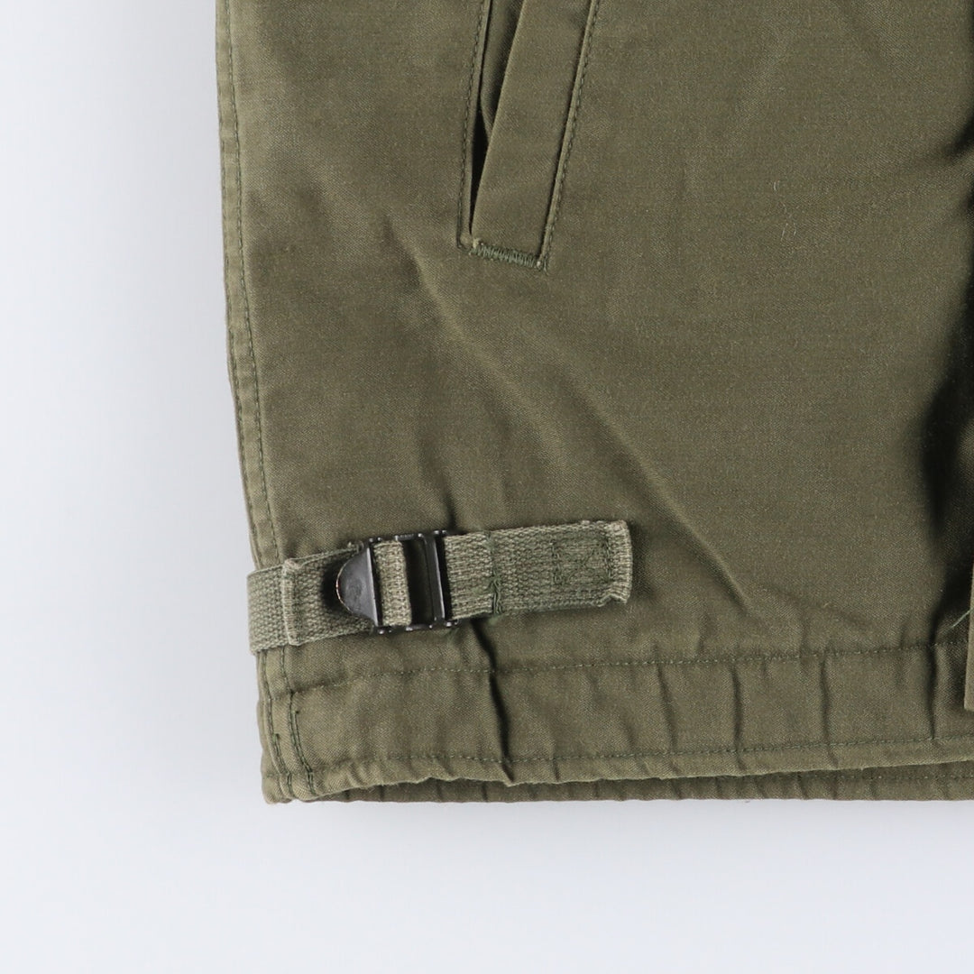Authentic 1980'S US Navy A-2 Military Deck Jacket, Made in USA, Small (34-36), Men's Size Small, Vintage Nylon Khaki type Vintage Second Hand