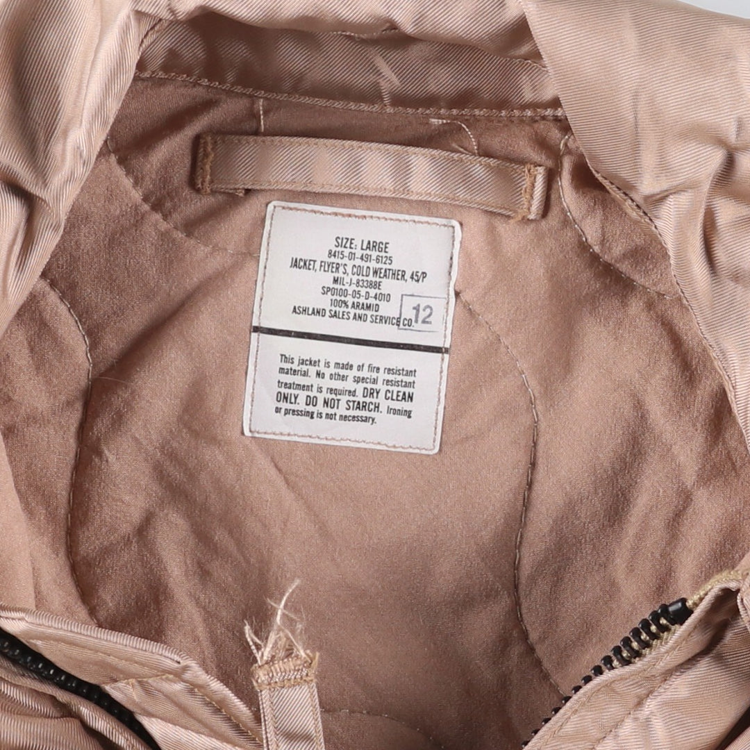 00's US military actual product CWU-45 Aramid Beige type Vintage Second Hand