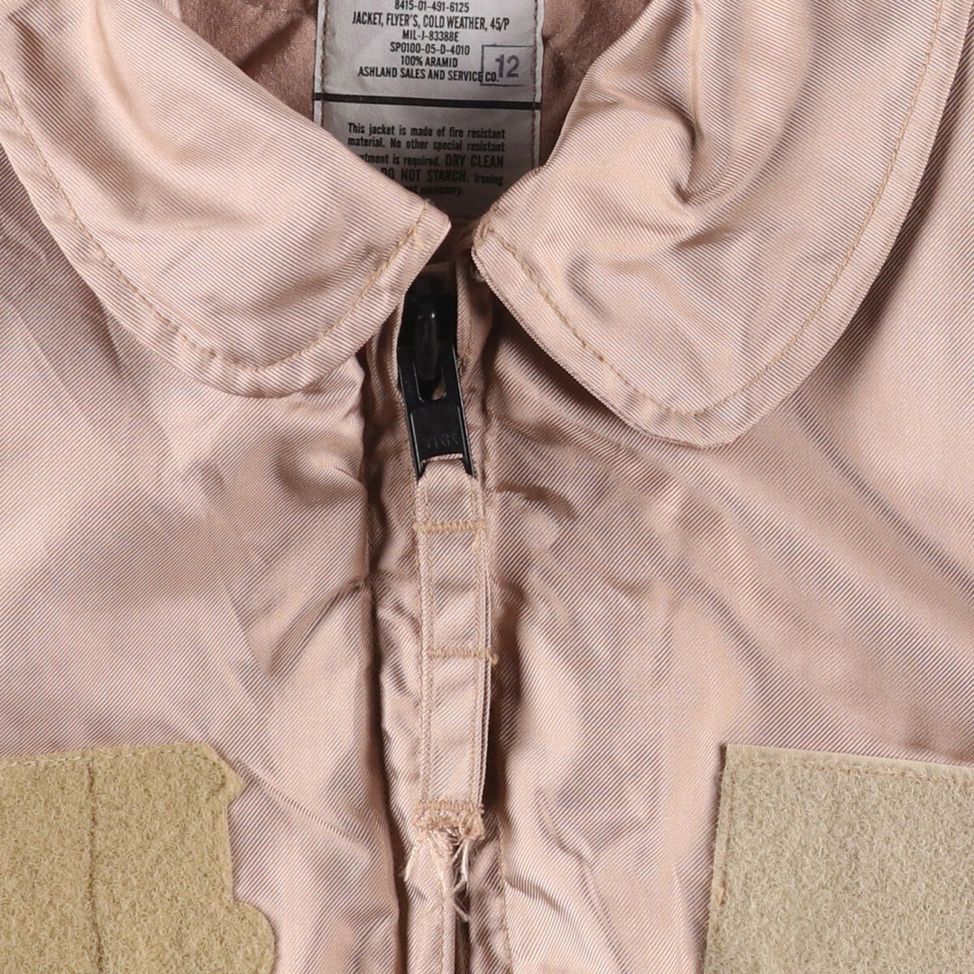 00's US military actual product CWU-45 Aramid Beige type Vintage Second Hand