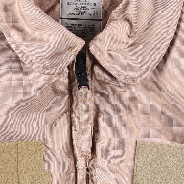 00's US military actual product CWU-45 Aramid Beige type Vintage Second Hand