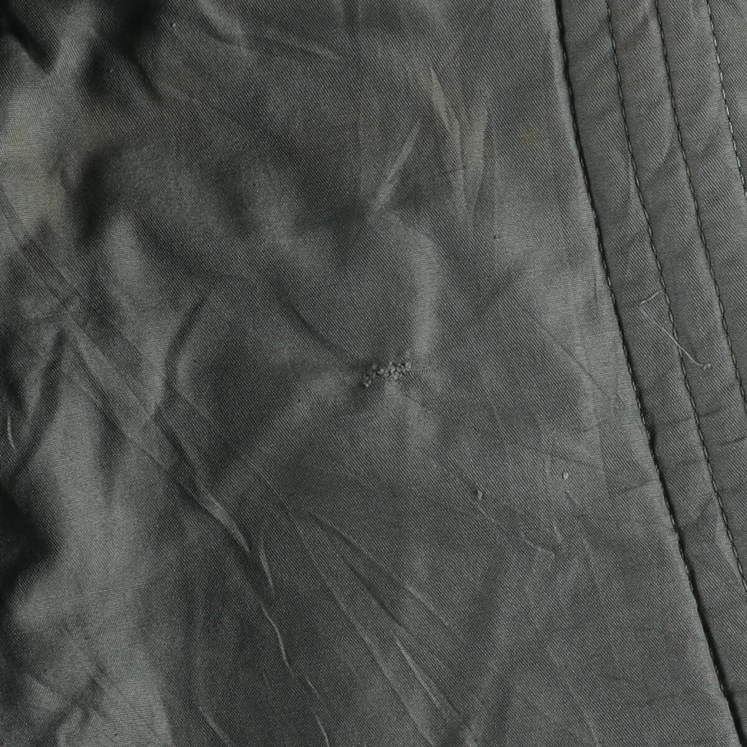 1980'S US Military N-3B Flight Jacket, Made in USA, Large, Men's Size L, Vintage cotton Khaki type Vintage Second Hand