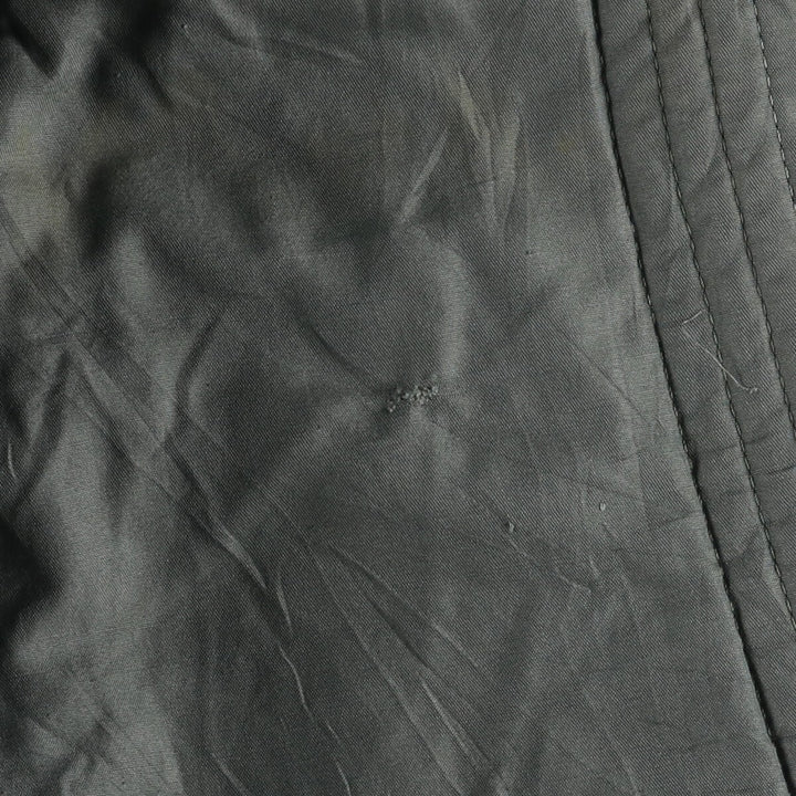 1980'S US Military N-3B Flight Jacket, Made in USA, Large, Men's Size L, Vintage cotton Khaki type Vintage Second Hand