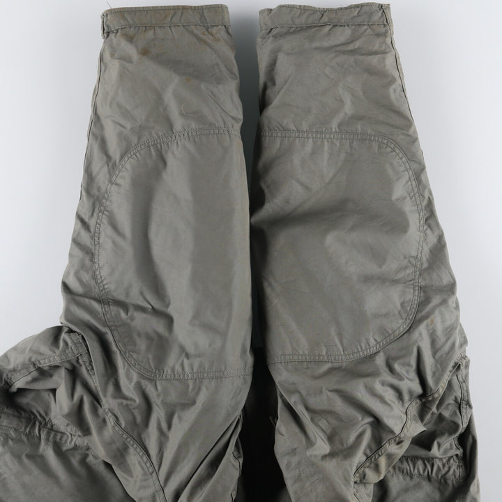 1980'S US Military N-3B Flight Jacket, Made in USA, Large, Men's Size L, Vintage cotton Khaki type Vintage Second Hand