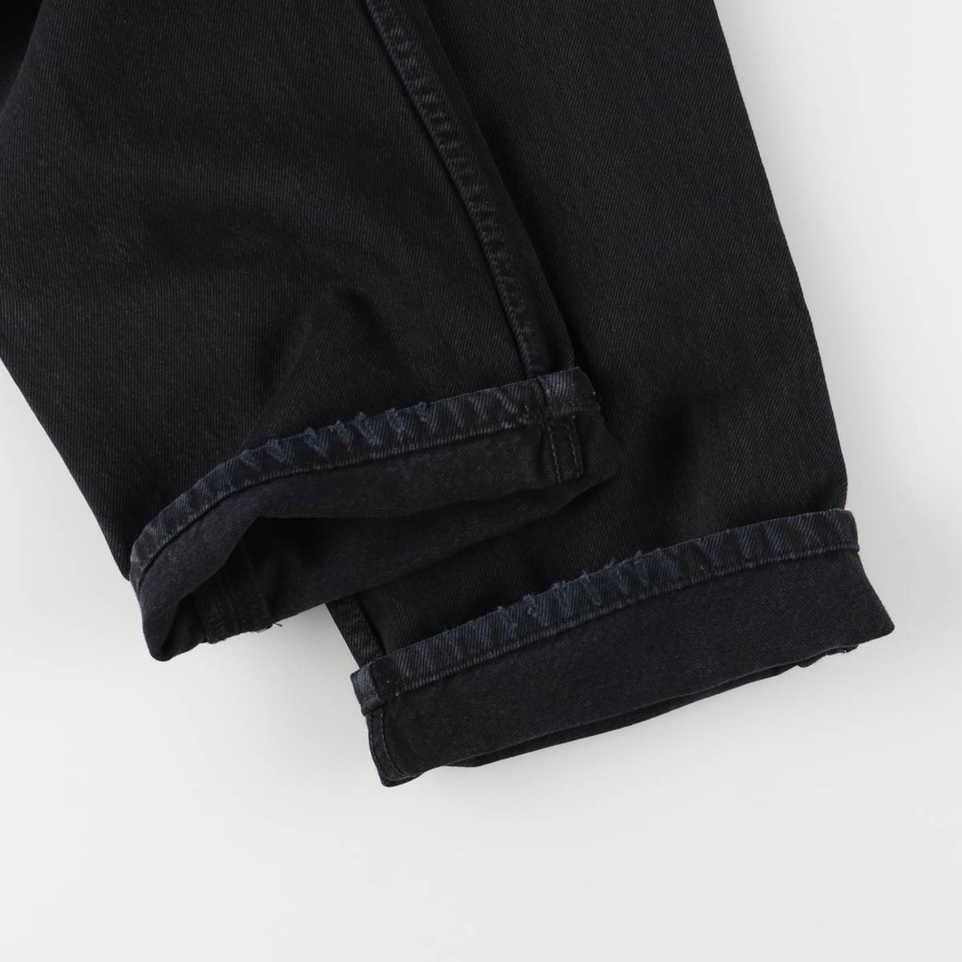 90'S Levi's 501-0165 Black Denim Straight Leg Denim Pants, Men's, Size W31, Vintage cotton black type Vintage Second Hand