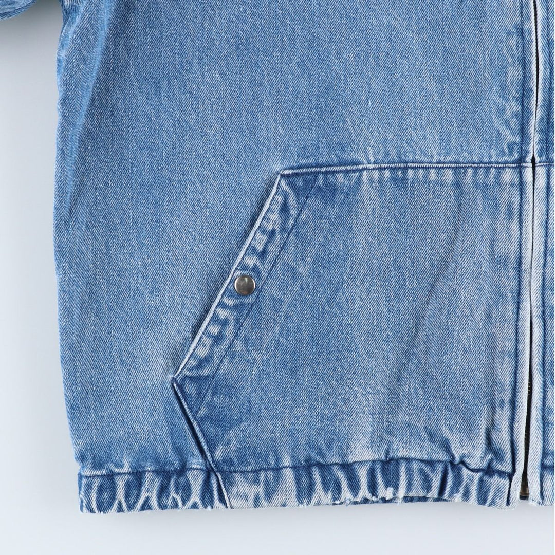 Ralph Lauren swing-top denim jacket, size L cotton blue type Vintage Second Hand