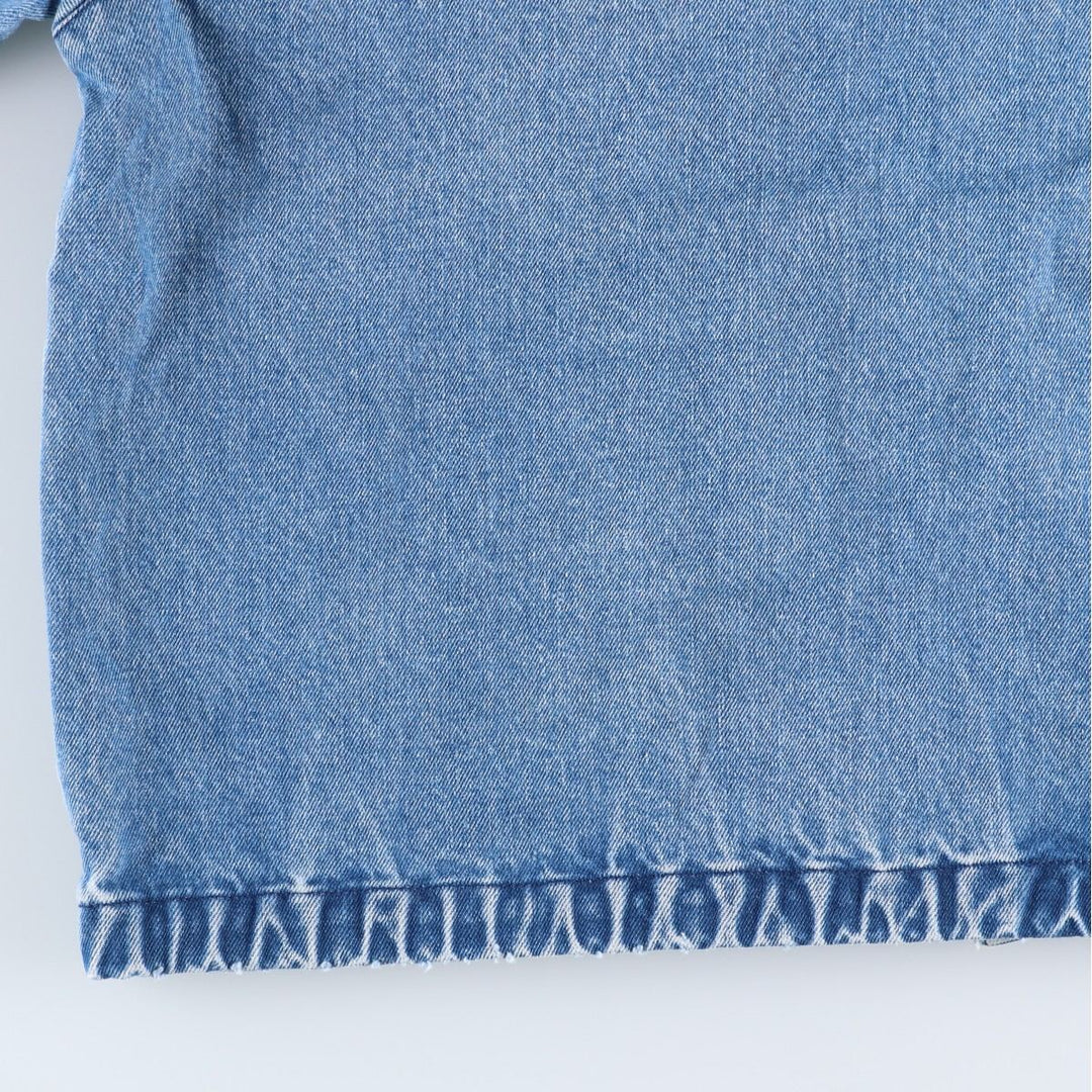 Ralph Lauren swing-top denim jacket, size L cotton blue type Vintage Second Hand