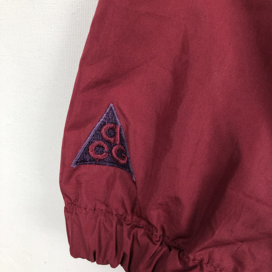 90'S Nike ACG Anorak Parka, Men's Size M (approx.), Vintage polyester purple type Vintage Second Hand
