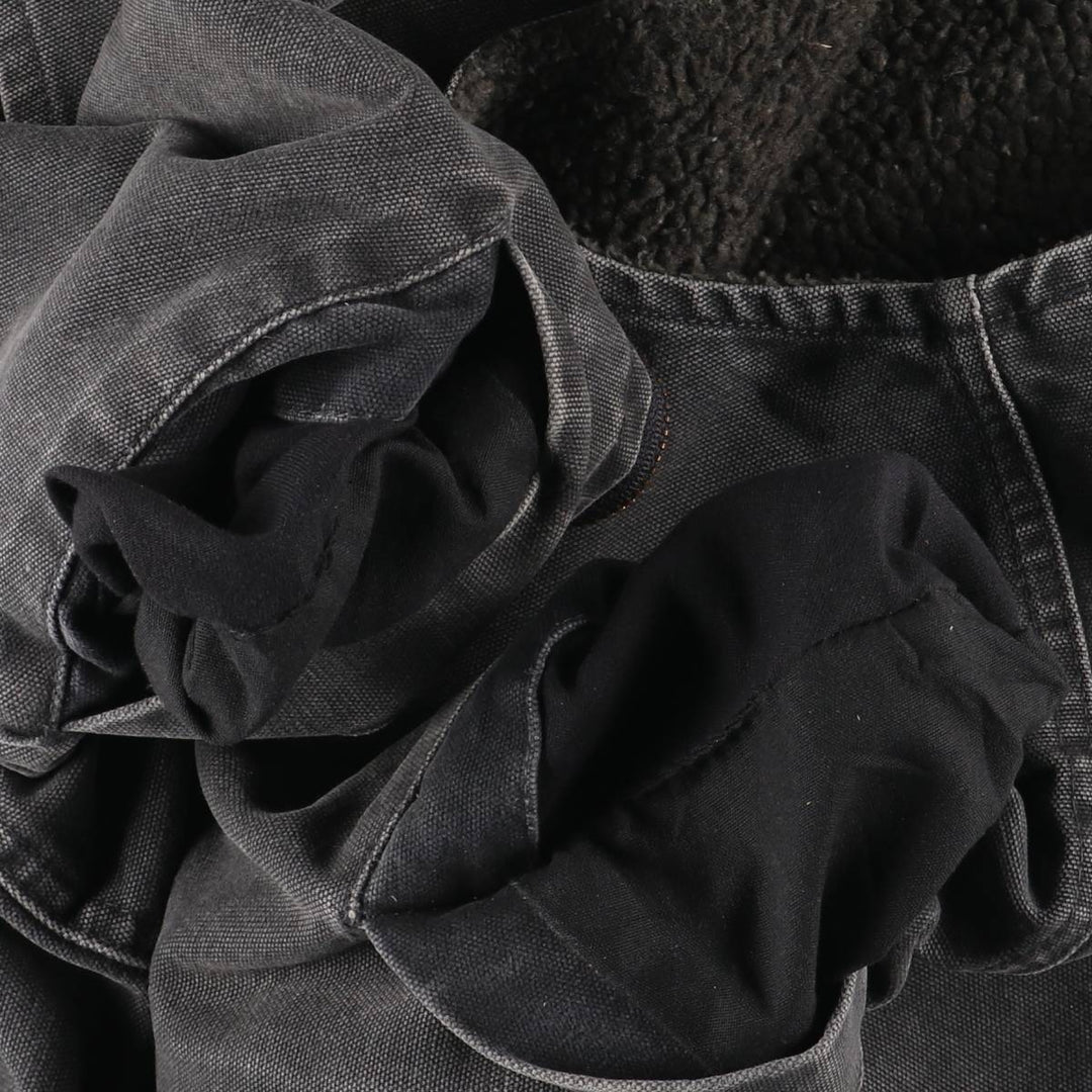 2000'S Carhartt Duck Vest, Made in USA, Men's Size M cotton gray type Vintage Second Hand