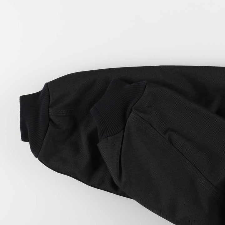 2000'S Carhartt Active Jacket, Padded Nylon Parka, Men's XL Nylon black type Vintage Second Hand