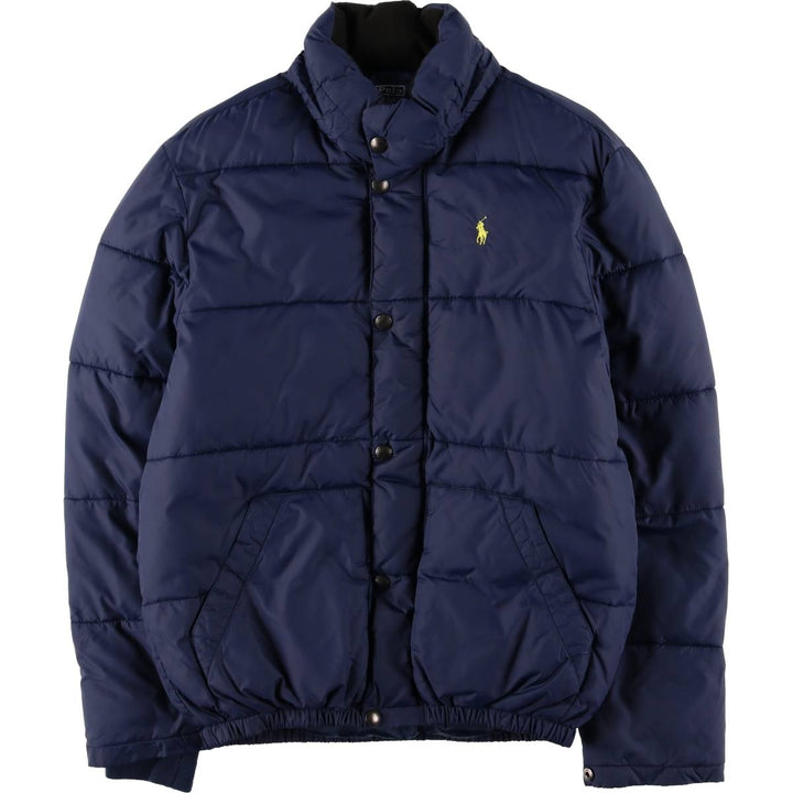 Ralph Lauren POLO by Ralph Lauren down jacket, men's size L polyester navy blue type Vintage Second Hand