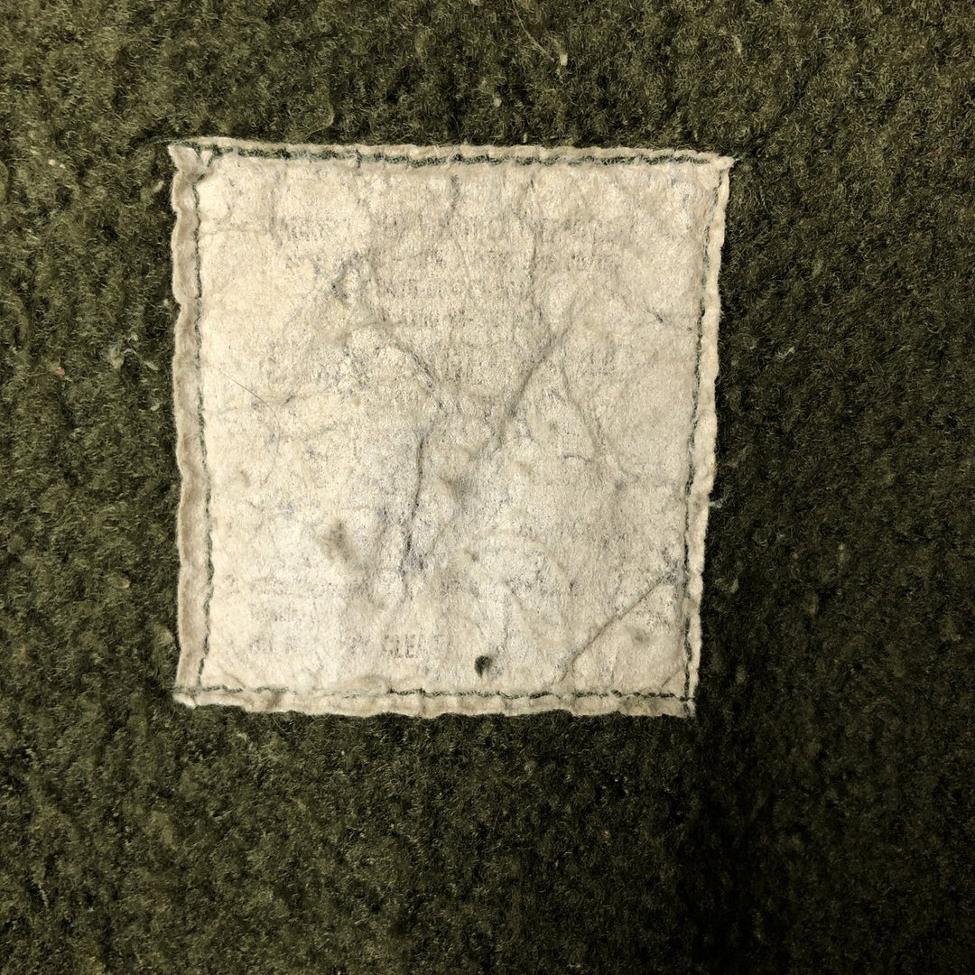 US Army A-2 Military Deck Jacket, Men's Size L unclear Khaki type Vintage Second Hand