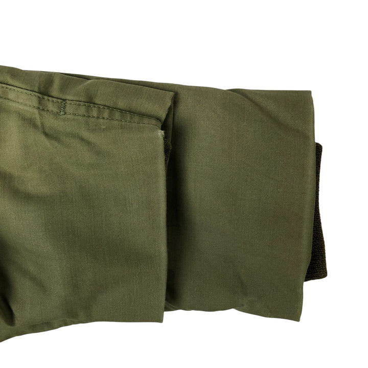 US Army A-2 Military Deck Jacket, Men's Size L unclear Khaki type Vintage Second Hand