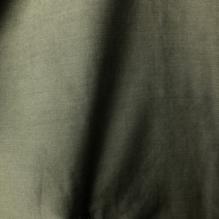 US Army A-2 Military Deck Jacket, Men's Size L unclear Khaki type Vintage Second Hand