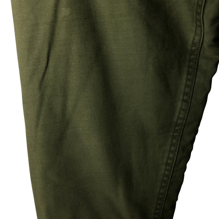 US Army A-2 Military Deck Jacket, Men's Size L unclear Khaki type Vintage Second Hand