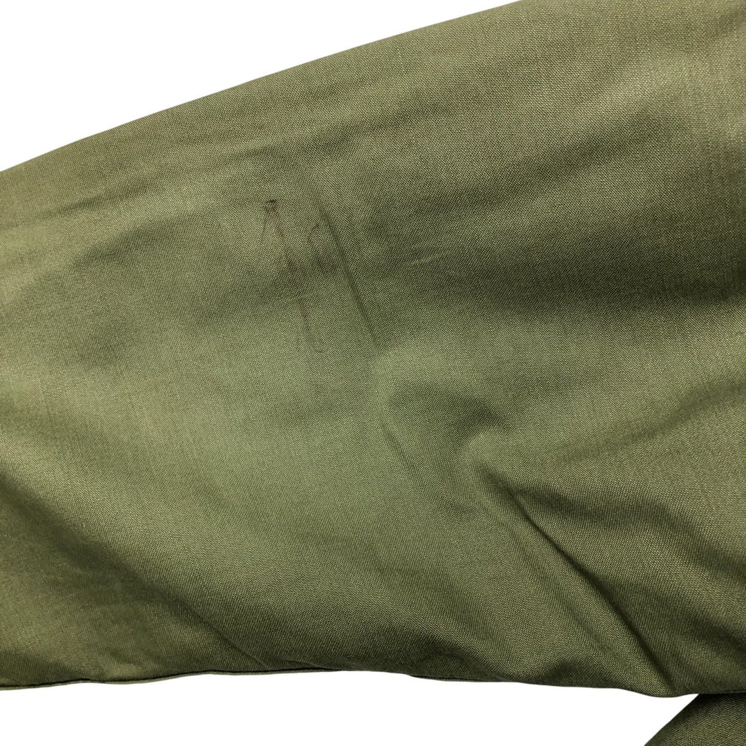 US Army A-2 Military Deck Jacket, Men's Size L unclear Khaki type Vintage Second Hand