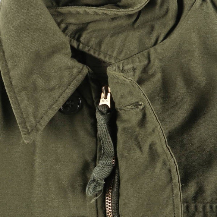 Authentic 1970'S US Navy A-2 Deck Jacket with Back Stencil, Made in USA, Small (34-36), Men's Size Small unclear Khaki type Vintage Second Hand