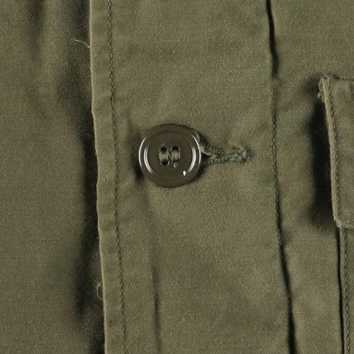 Authentic 1970'S US Navy A-2 Deck Jacket with Back Stencil, Made in USA, Small (34-36), Men's Size Small unclear Khaki type Vintage Second Hand