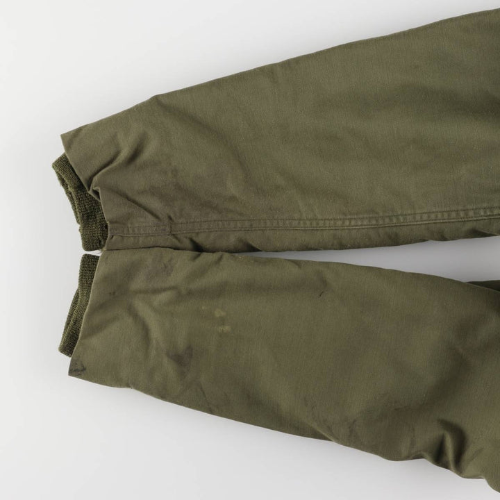 Authentic 1970'S US Navy A-2 Deck Jacket with Back Stencil, Made in USA, Small (34-36), Men's Size Small unclear Khaki type Vintage Second Hand