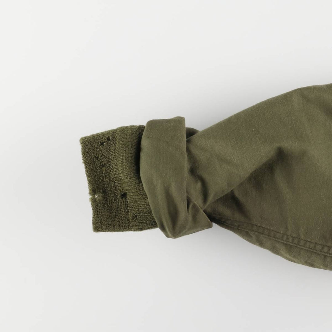 Authentic 1970'S US Navy A-2 Deck Jacket with Back Stencil, Made in USA, Small (34-36), Men's Size Small unclear Khaki type Vintage Second Hand