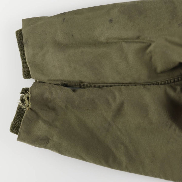 Authentic 1970'S US Navy A-2 Deck Jacket with Back Stencil, Made in USA, Small (34-36), Men's Size Small unclear Khaki type Vintage Second Hand