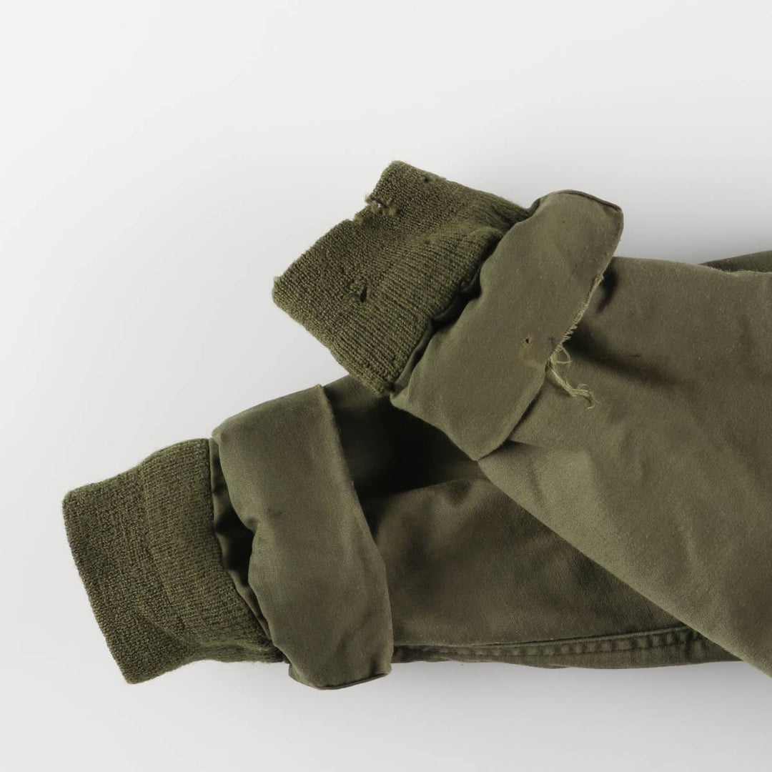 Authentic 1970'S US Navy A-2 Deck Jacket with Back Stencil, Made in USA, Small (34-36), Men's Size Small unclear Khaki type Vintage Second Hand