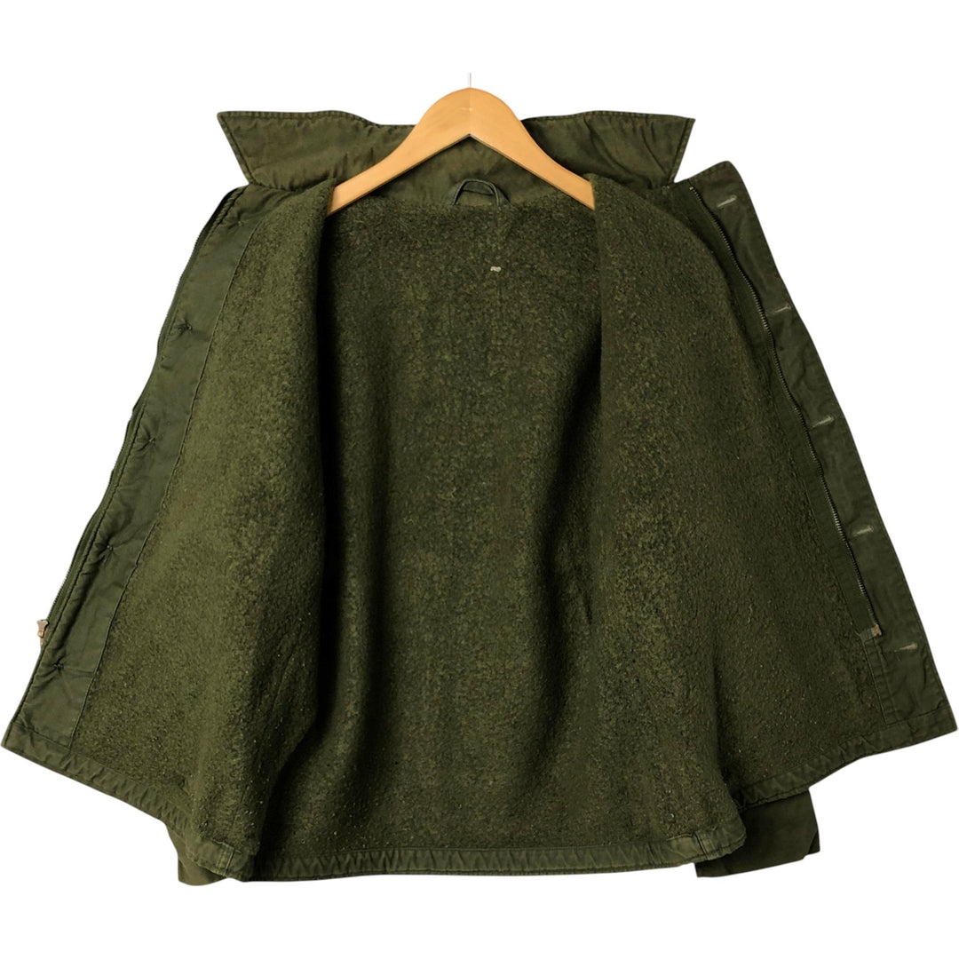 Vintage A-2 stenciled military deck jacket, size M, men's unclear Khaki type Vintage Second Hand