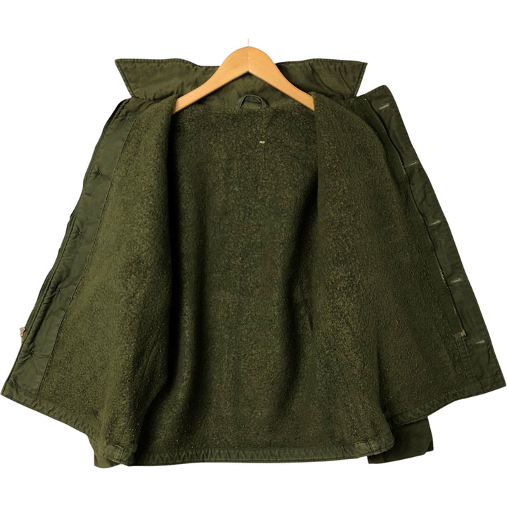 Vintage A-2 stenciled military deck jacket, size M, men's unclear Khaki type Vintage Second Hand