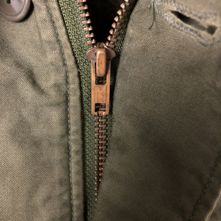 Vintage A-2 stenciled military deck jacket, size M, men's unclear Khaki type Vintage Second Hand
