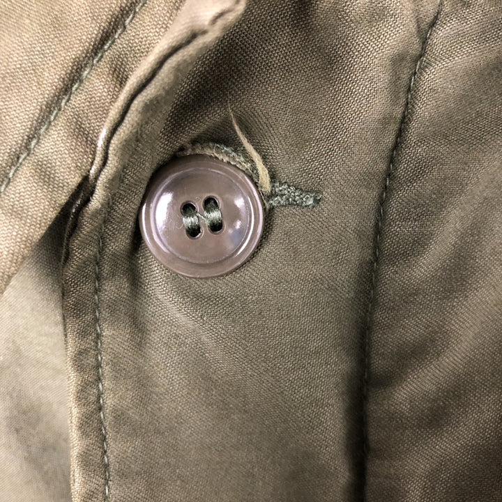 Vintage A-2 stenciled military deck jacket, size M, men's unclear Khaki type Vintage Second Hand