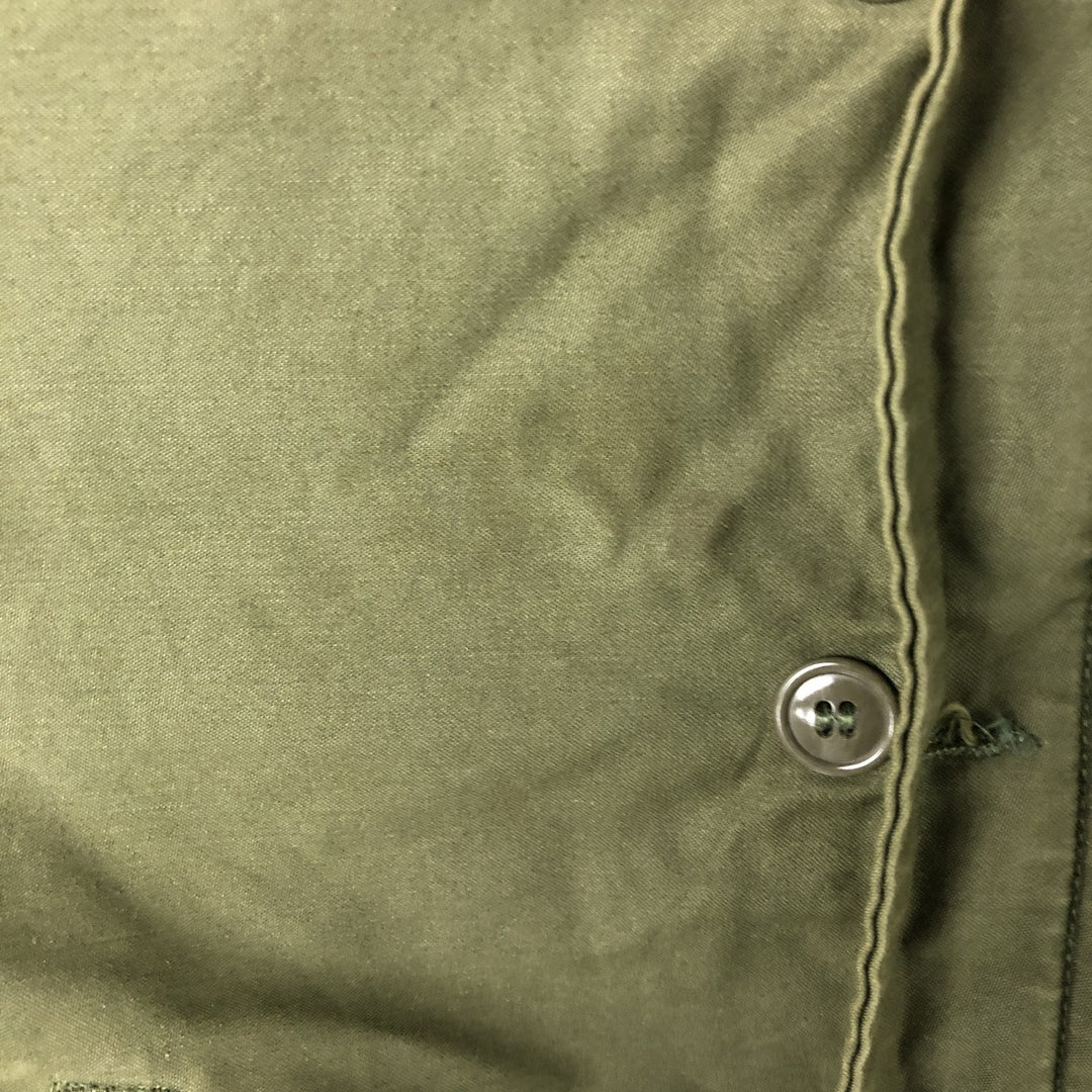 Vintage A-2 stenciled military deck jacket, size M, men's unclear Khaki type Vintage Second Hand