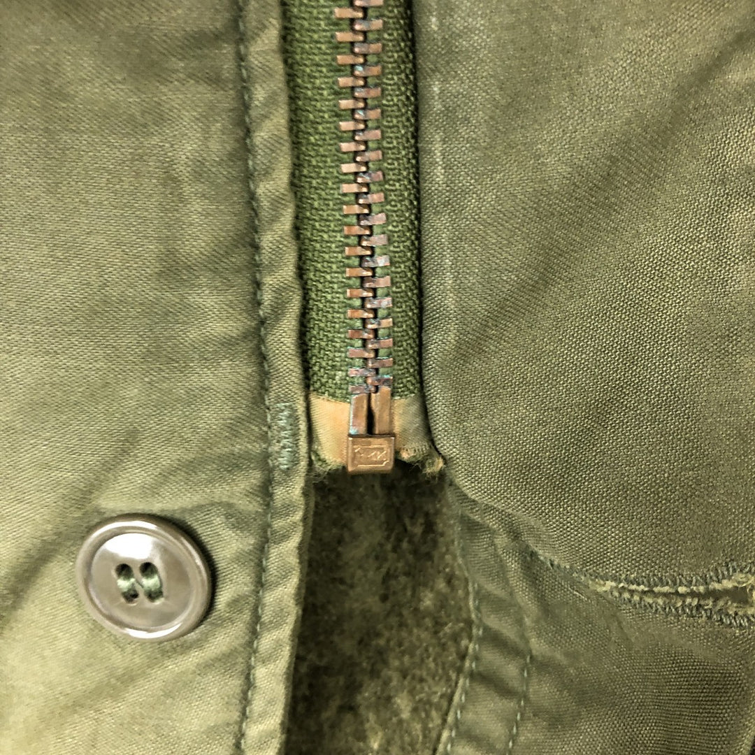 Vintage A-2 stenciled military deck jacket, size M, men's unclear Khaki type Vintage Second Hand
