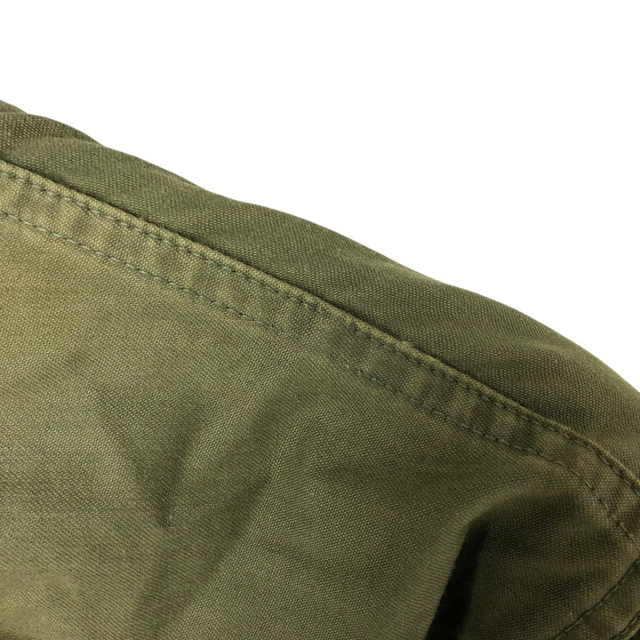 Vintage A-2 stenciled military deck jacket, size M, men's unclear Khaki type Vintage Second Hand