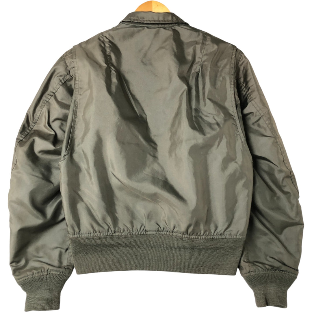 80's US military actual product CWU-36 polyamide Khaki type Vintage Second Hand