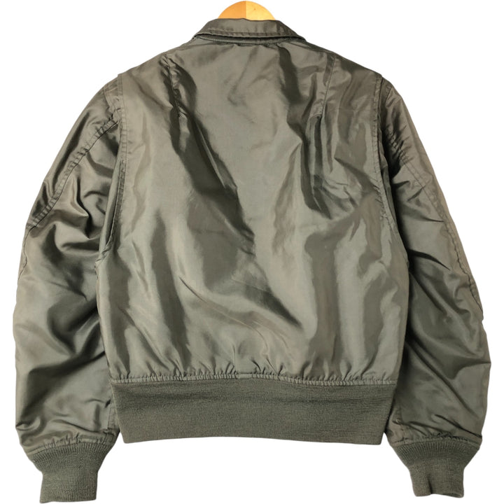 80's US military actual product CWU-36 polyamide Khaki type Vintage Second Hand