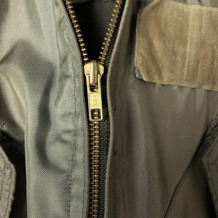 80's US military actual product CWU-36 polyamide Khaki type Vintage Second Hand