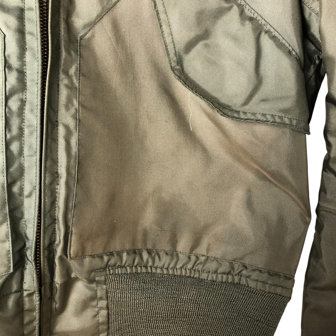 80's US military actual product CWU-36 polyamide Khaki type Vintage Second Hand