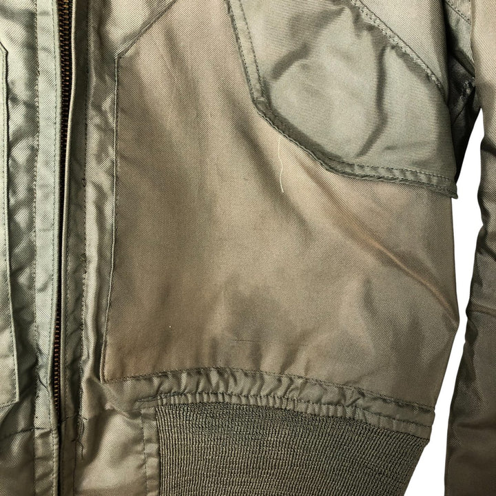 80's US military actual product CWU-36 polyamide Khaki type Vintage Second Hand