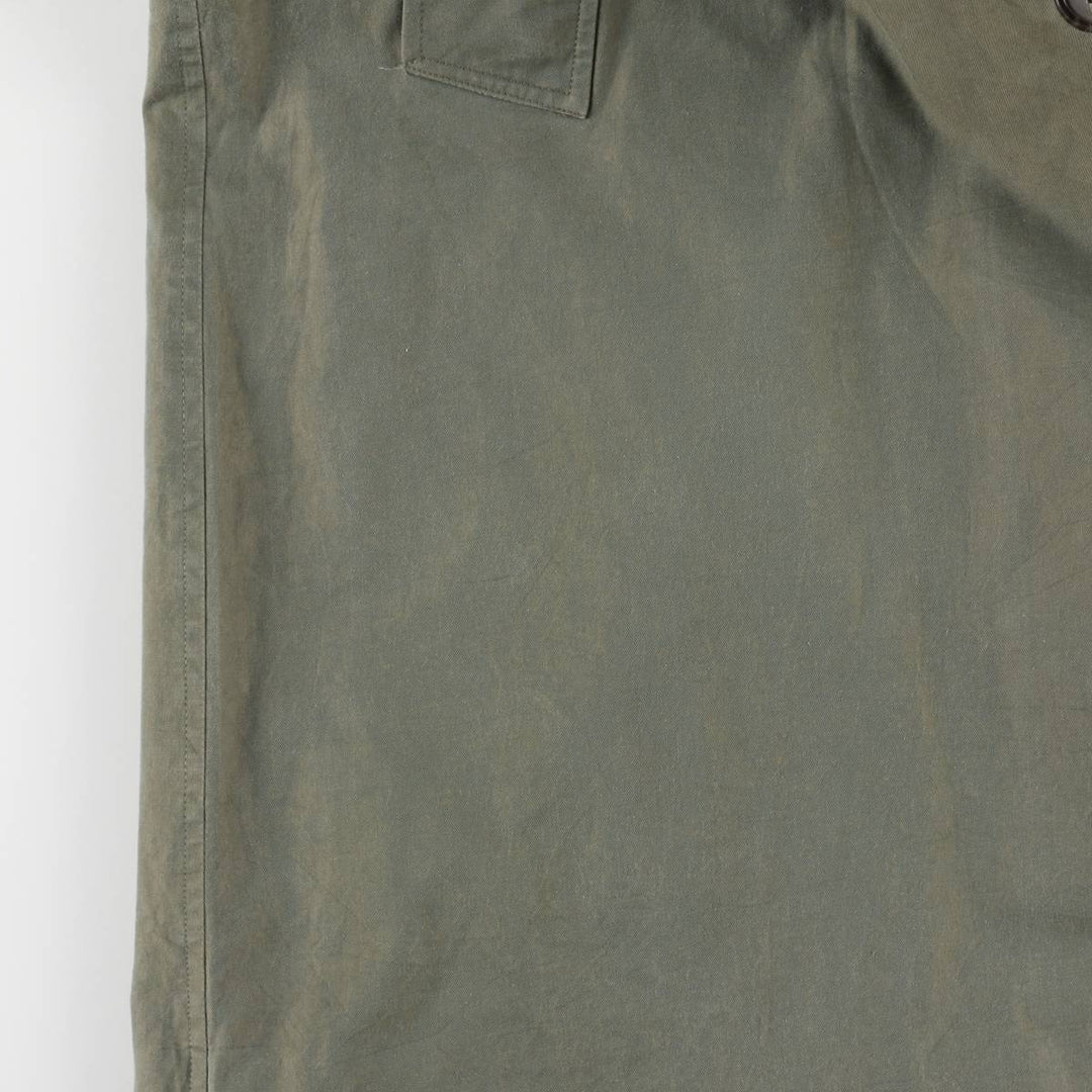 Burberry's 100% cotton iridescent Balmacaan coat, made in England, size M. cotton green type Vintage Second Hand