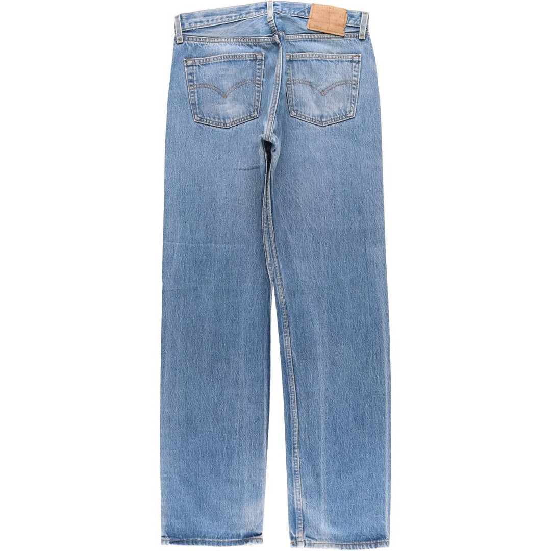 2000'S Levi's 501-0000 Straight Denim Pants, Made in USA, Men's Size W32 cotton blue type Vintage Second Hand