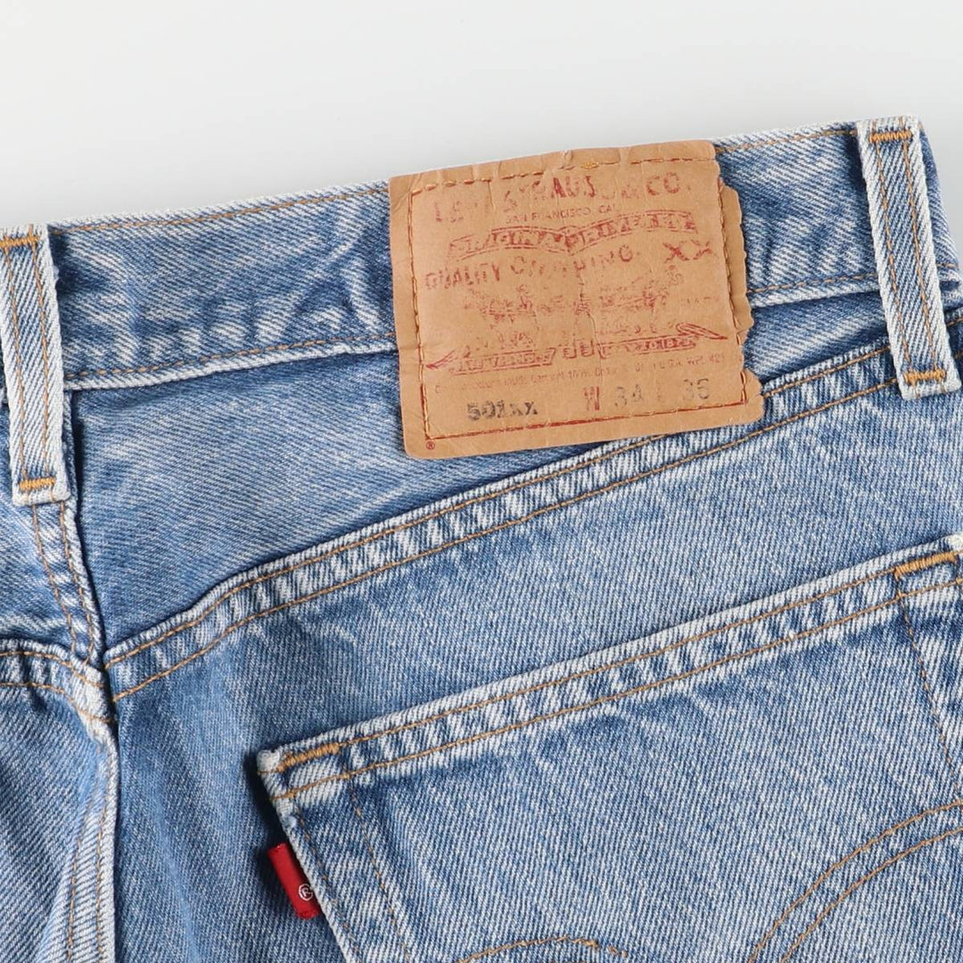 2000'S Levi's 501-0000 Straight Denim Pants, Made in USA, Men's Size W32 cotton blue type Vintage Second Hand