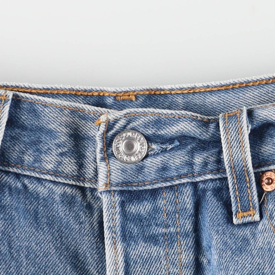 2000'S Levi's 501-0000 Straight Denim Pants, Made in USA, Men's Size W32 cotton blue type Vintage Second Hand