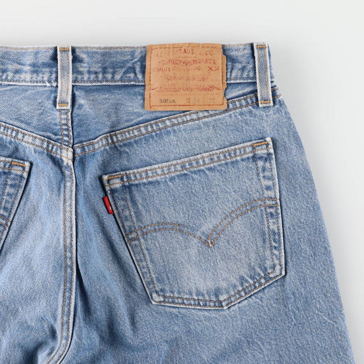 2000'S Levi's 501-0000 Straight Denim Pants, Made in USA, Men's Size W32 cotton blue type Vintage Second Hand